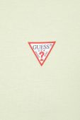 Футболка Guess чоловічий колір зелений однотонний (3010162)
