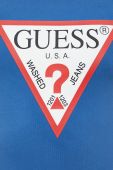 Бавовняна футболка Guess колір зелений з принтом (2434624)