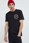 Бавовняна футболка Tommy Jeans колір чорний з аплікацією (2513938)