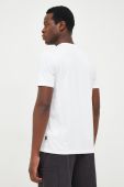 Бавовняна футболка BOSS Boss Casual колір білий з принтом (2508376)