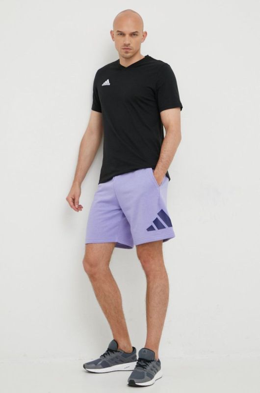 Футболка adidas Performance Entrada 22 чоловіча колір чорний однотонний фото 2