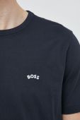 Бавовняна футболка BOSS GREEN колір синій однотонна (3060038)