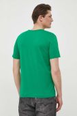 Бавовняна футболка BOSS GREEN колір зелений однотонна (3109251)