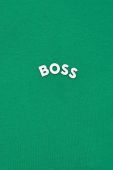 Бавовняна футболка BOSS GREEN колір зелений однотонна (3109251)