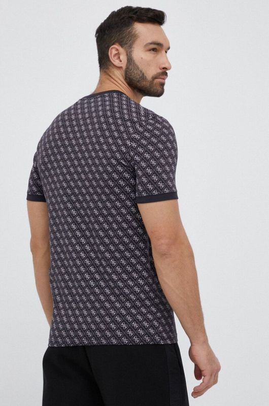 Футболка Guess колір чорний фото 3