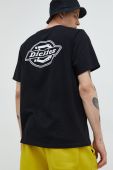 Бавовняна футболка Dickies колір чорний з принтом (2550965)
