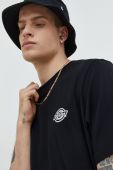 Бавовняна футболка Dickies колір чорний з принтом (2550965)