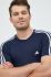 Тренувальна футболка adidas Performance Techfit 3-stripes колір синій з принтом