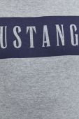Футболка Mustang чоловічий колір сірий з принтом (2618252)