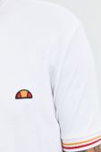 Бавовняна футболка Ellesse колір білий з аплікацією
