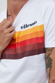 Бавовняна футболка Ellesse колір білий з принтом (2677522)