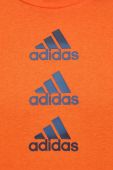 Тренувальна футболка adidas Performance Design to Move колір помаранчевий з принтом
