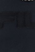 Бавовняна футболка Fila колір чорний з аплікацією (2610187)