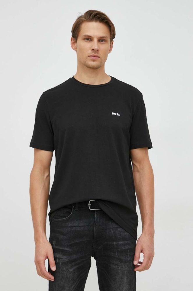 Футболка BOSS Boss Athleisure 2-pack чоловічий з принтом колір барвистий фото 2