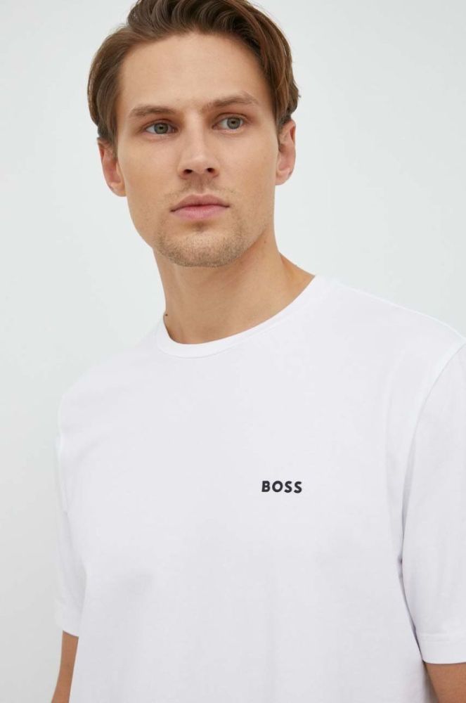 Футболка BOSS Boss Athleisure 2-pack чоловічий з принтом колір барвистий фото 5