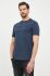 Бавовняна футболка Trussardi колір синій однотонний (2478745)