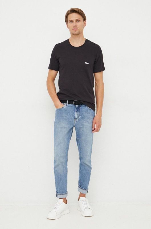Бавовняна футболка BOSS (3 шт.) TShirt RN 3P Classic фото 4