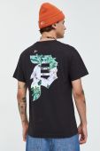 Бавовняна футболка Primitive колір чорний з принтом (2729887)