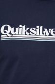 Бавовняна футболка Quiksilver колір синій з принтом (2572731)