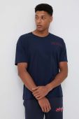 Футболка лаунж HUGO колір синій однотонний (3383053)