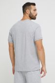 Футболка HUGO чоловічий колір сірий однотонний