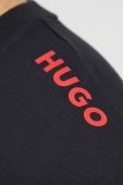 Футболка HUGO чоловічий колір чорний однотонний