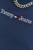 Бавовняна футболка Tommy Jeans колір синій з аплікацією (2826930)