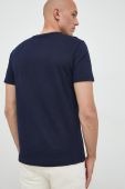 Бавовняна футболка United Colors of Benetton колір синій з аплікацією (2794102)