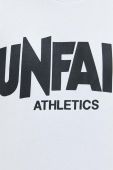 Бавовняна футболка Unfair Athletics колір білий з принтом