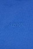 Бавовняна футболка Arkk Copenhagen однотонний колір блакитний
