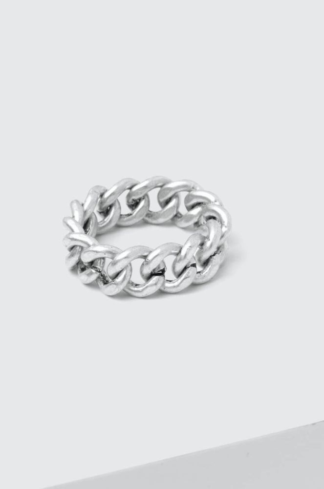 Срібний перстень AllSaints колір срібний (3337704)