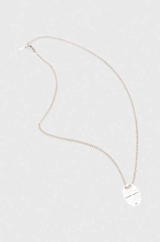 Ланцюжок AllSaints колір срібний (3334841)