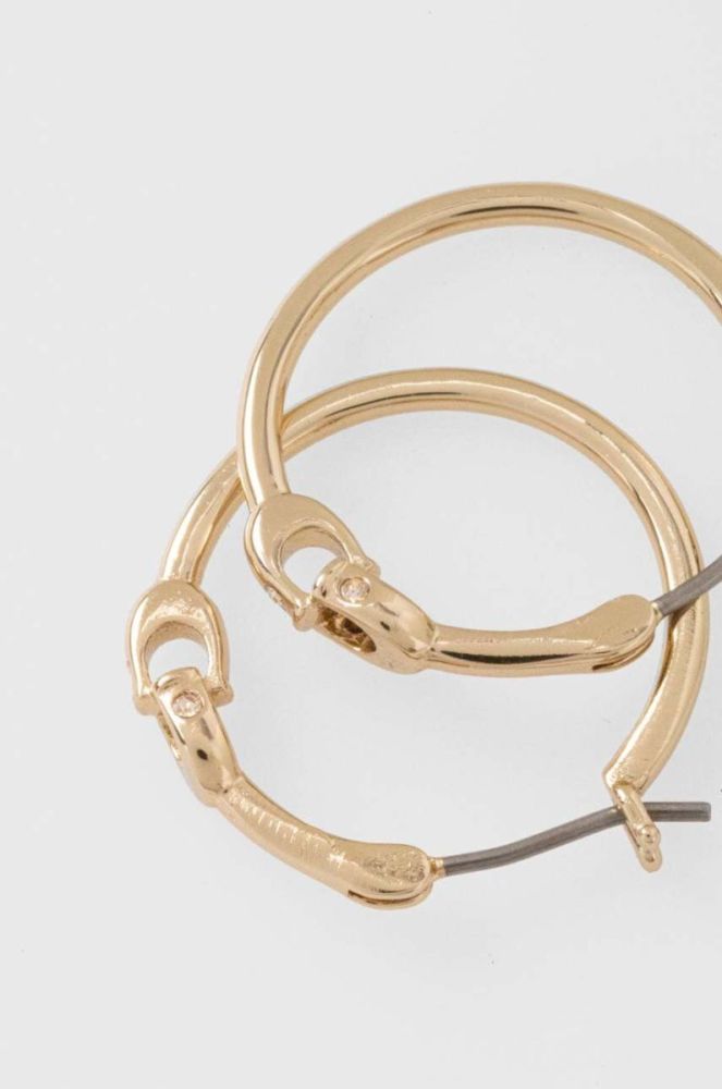 Сережки Coach колір золотий (3327416) фото 2