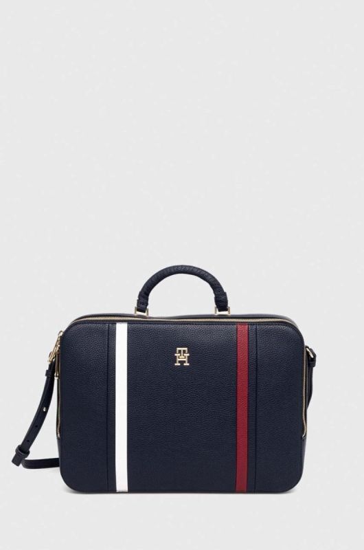 Сумка для ноутбука Tommy Hilfiger колір синій (3327427)