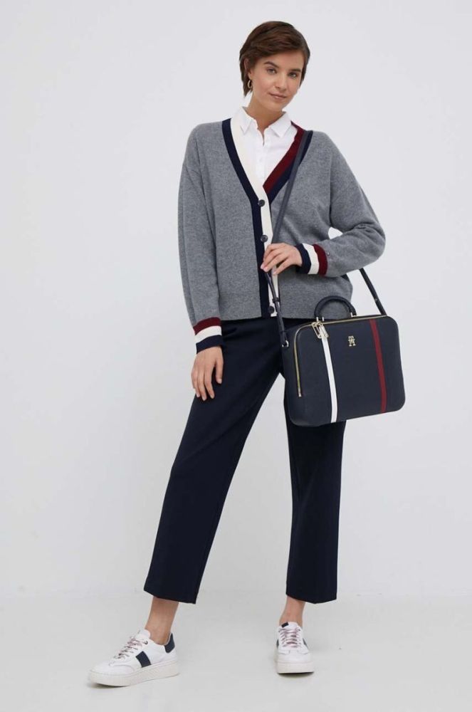 Сумка для ноутбука Tommy Hilfiger колір синій (3327427) фото 6