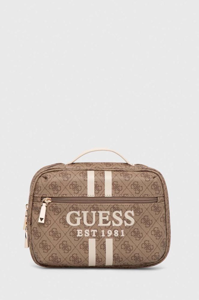 Косметичка Guess колір коричневий (3383059)