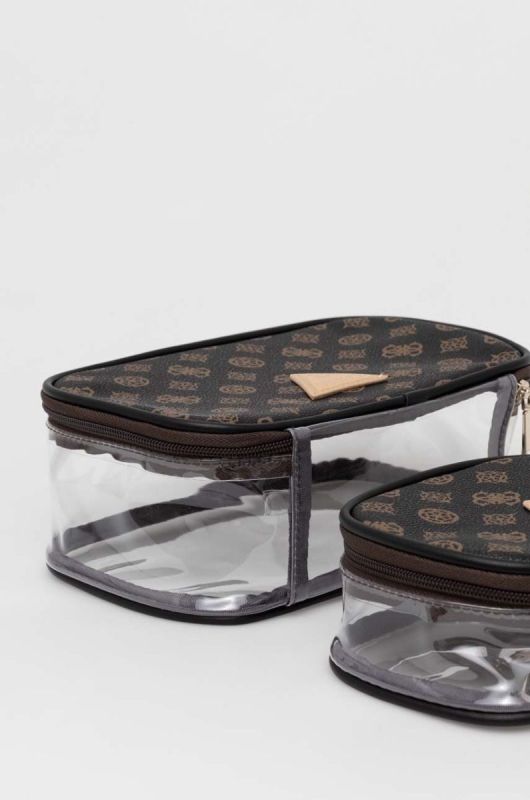 Косметичка Guess 2-pack колір коричневий (3362229) фото 2