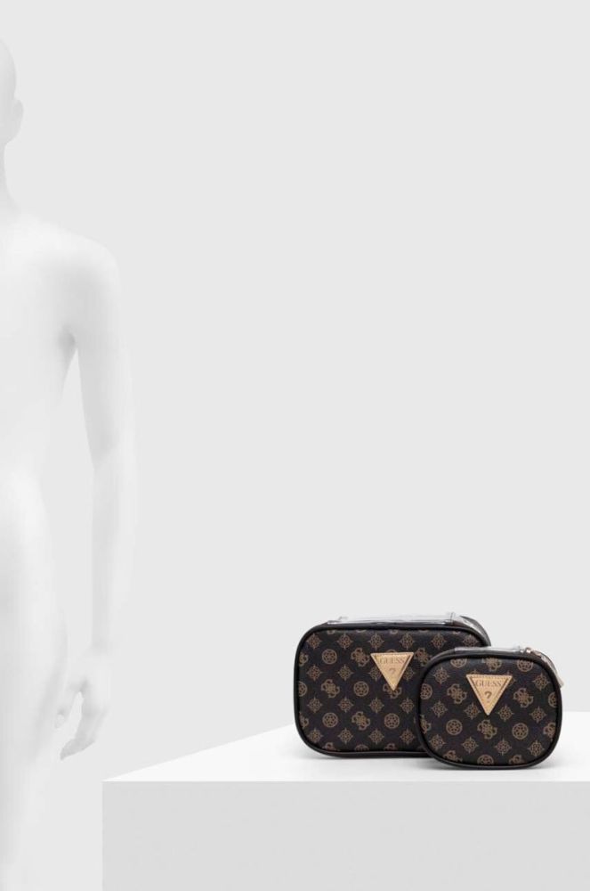 Косметичка Guess 2-pack колір коричневий (3362229) фото 5