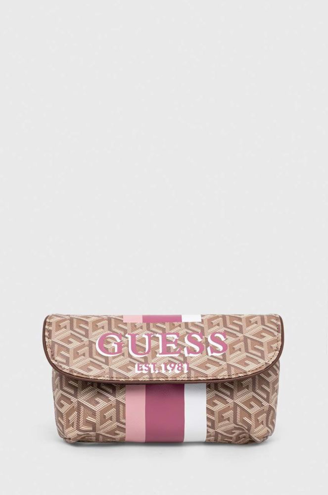 Косметичка Guess колір бежевий (3383068)