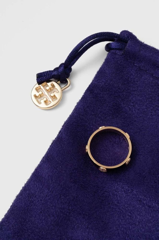Перстень Tory Burch колір чорний фото 2