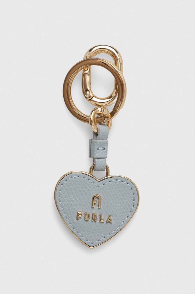 Брелок Furla колір блакитний (3293542)