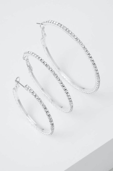 Сережки Aldo OCOMA 3-pack OCOMA.973 колір срібний
