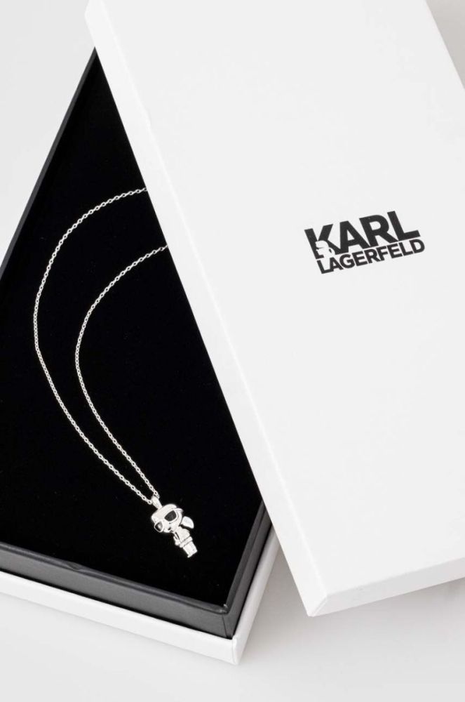 Ланцюжок Karl Lagerfeld колір срібний (3376402) фото 2