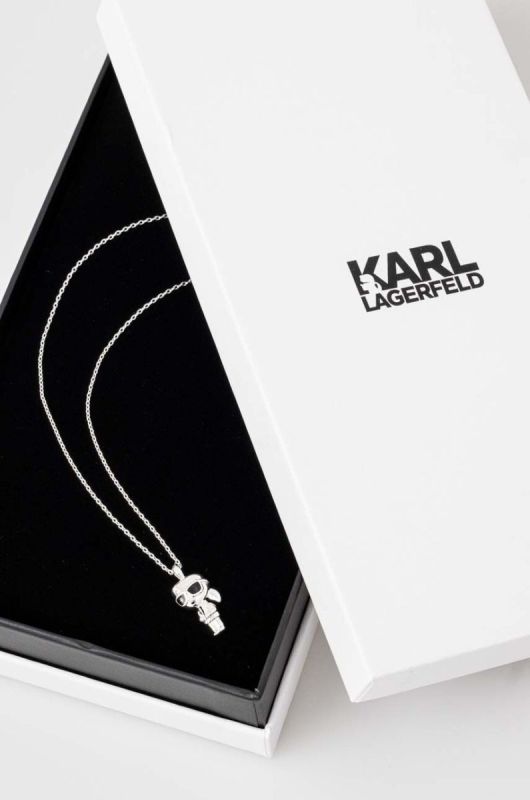 Ланцюжок Karl Lagerfeld колір срібний (3376402) фото 2