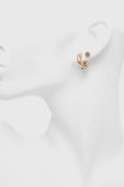 Сережки AllSaints 2-pack колір золотий (3458048)