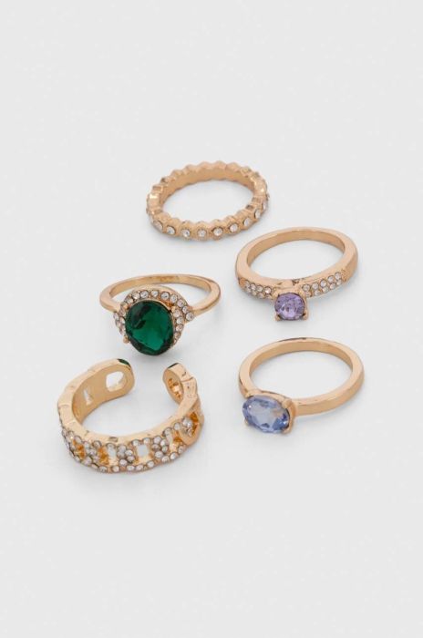 Персні Aldo CROHATLAN 5-pack CROHATLAN.310 колір золотий