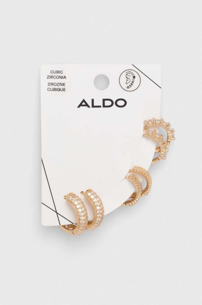 Сережки Aldo BABENDRA 3-pack BABENDRA.972 колір золотий