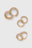 Сережки Aldo BABENDRA 3-pack BABENDRA.972 колір золотий