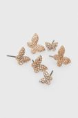 Сережки Aldo MARIIPOSA 3-pack MARIIPOSA.972 колір золотий