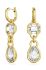 Сережки Swarovski 5663265 DEXTERA колір золотий